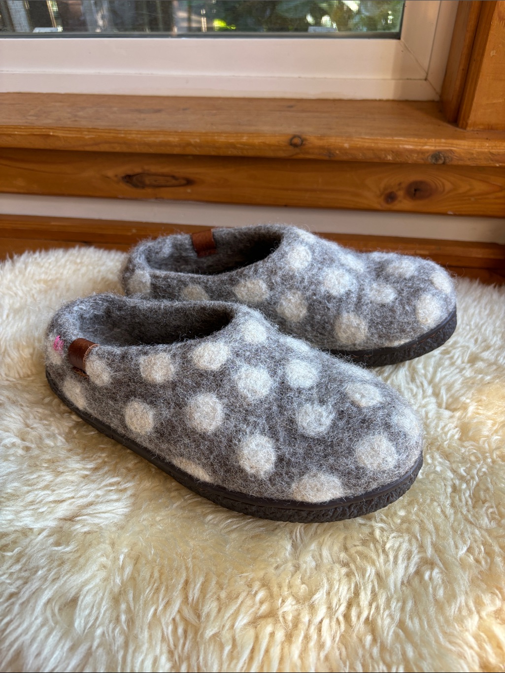 Boiled Wool Slippers